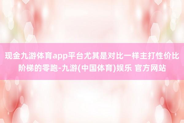 现金九游体育app平台尤其是对比一样主打性价比阶梯的零跑-九游(中国体育)娱乐 官方网站