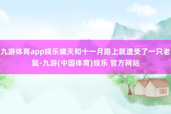九游体育app娱乐啸天和十一月路上就遭受了一只老鼠-九游(中国体育)娱乐 官方网站