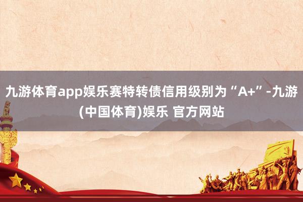 九游体育app娱乐赛特转债信用级别为“A+”-九游(中国体育)娱乐 官方网站